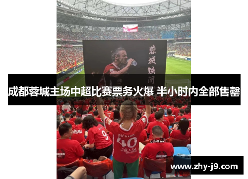 成都蓉城主场中超比赛票务火爆 半小时内全部售罄